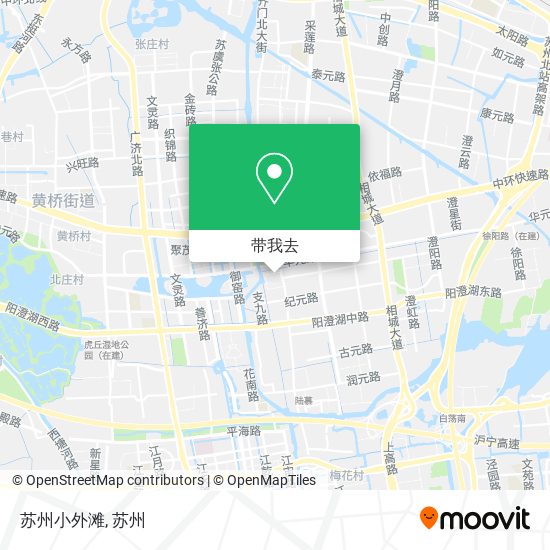 苏州小外滩地图
