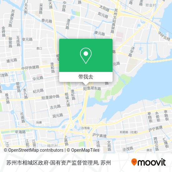 苏州市相城区政府-国有资产监督管理局地图