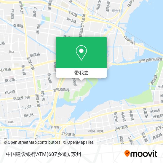 中国建设银行ATM(607乡道)地图