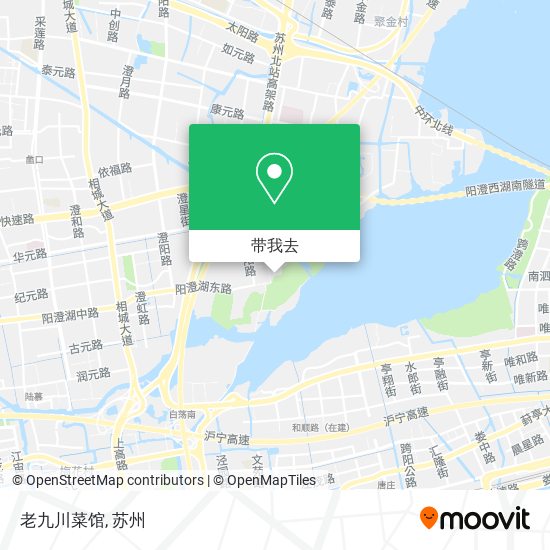 老九川菜馆地图