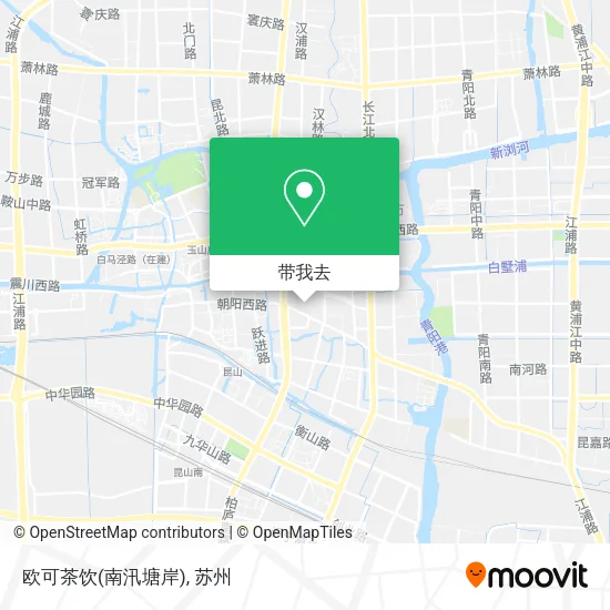 欧可茶饮(南汛塘岸)地图