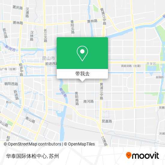 华泰国际体检中心地图