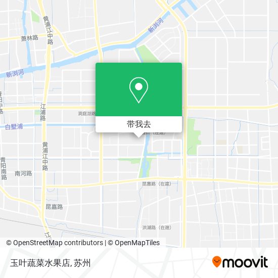 玉叶蔬菜水果店地图