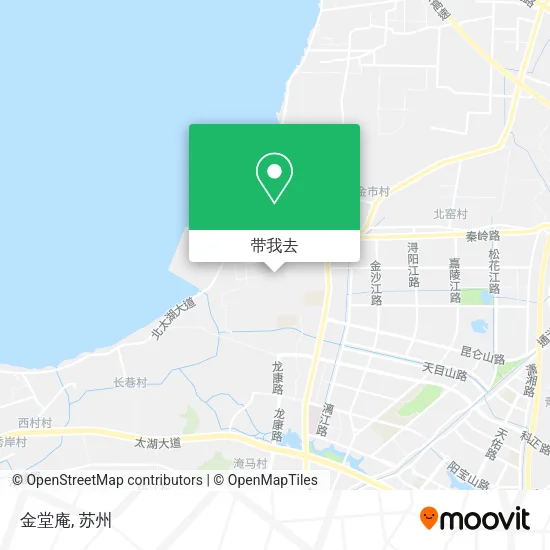 金堂庵地图