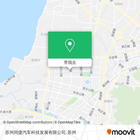苏州同捷汽车科技发展有限公司地图