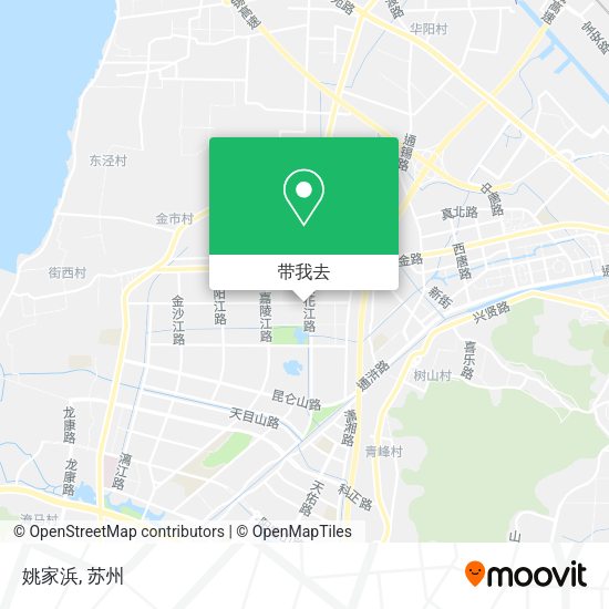 姚家浜地图