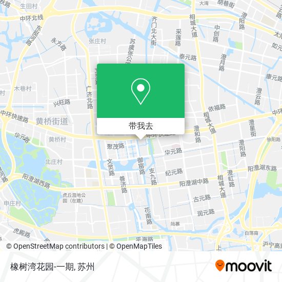 橡树湾花园-一期地图