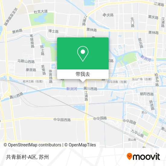 共青新村-A区地图
