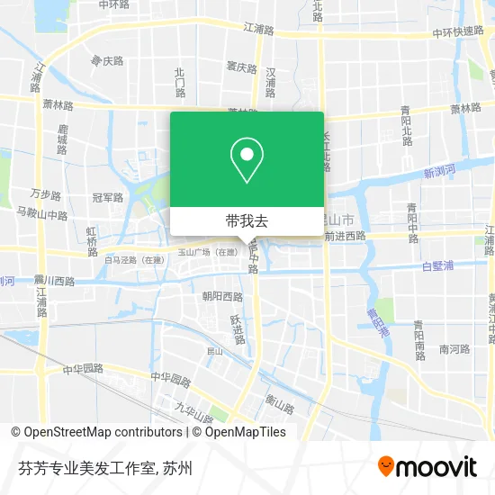 芬芳专业美发工作室地图