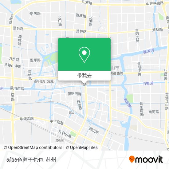5颜6色鞋子包包地图