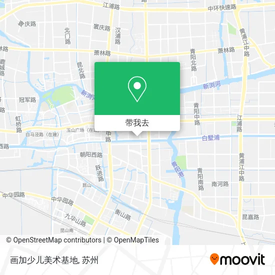 画加少儿美术基地地图