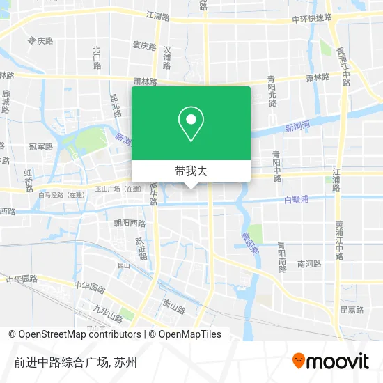 前进中路综合广场地图