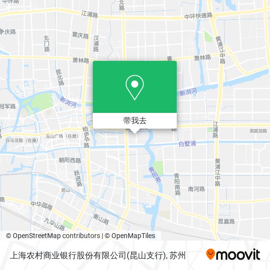 上海农村商业银行股份有限公司(昆山支行)地图