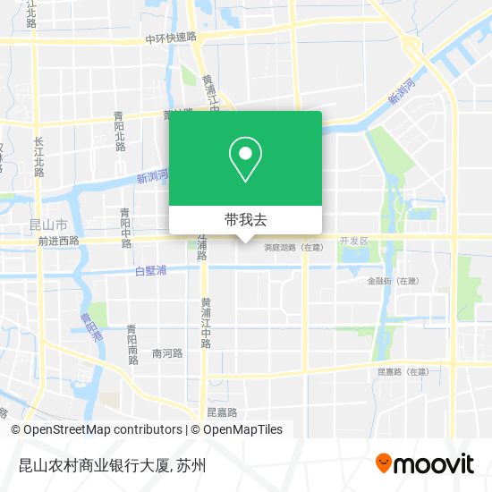 昆山农村商业银行大厦地图