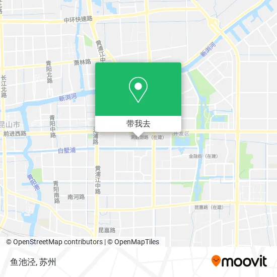 鱼池泾地图