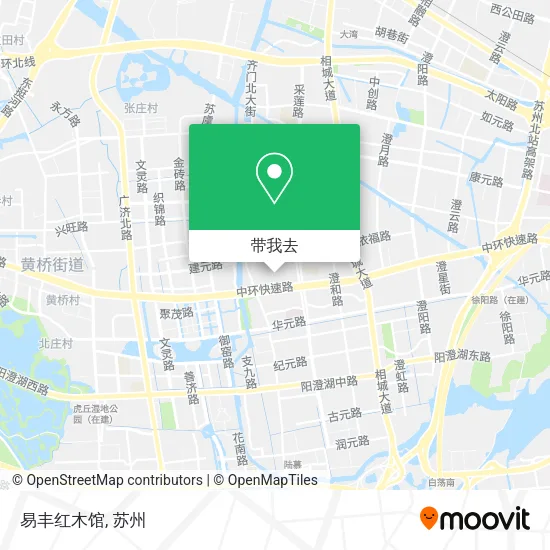 易丰红木馆地图