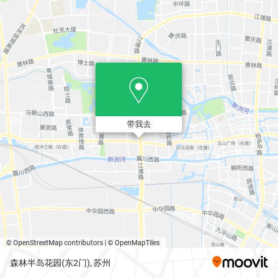 森林半岛花园(东2门)地图