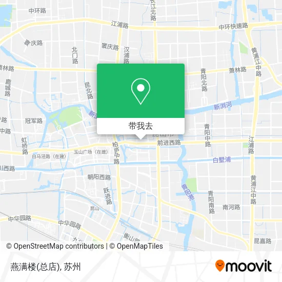 燕满楼(总店)地图