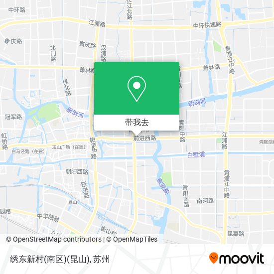 绣东新村(南区)(昆山)地图