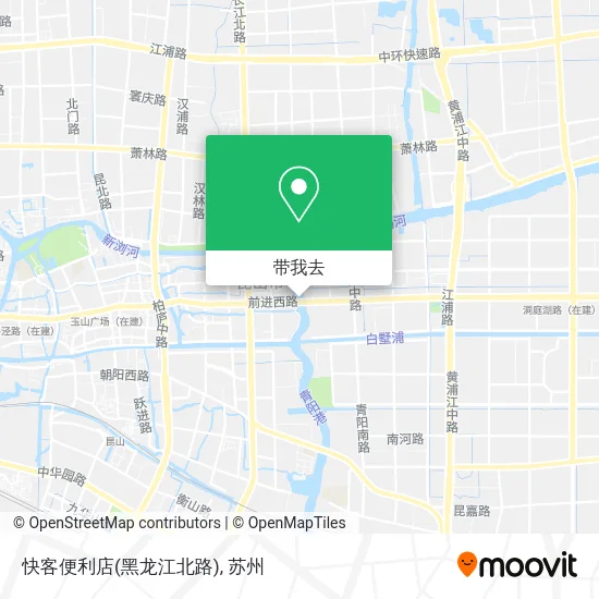 快客便利店(黑龙江北路)地图