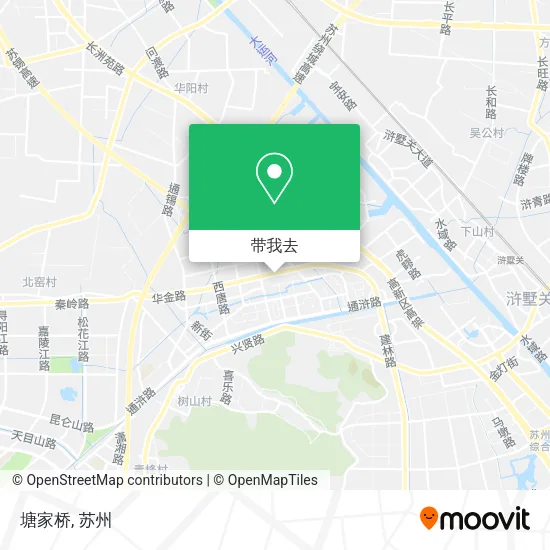 塘家桥地图