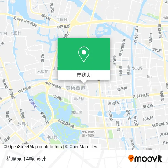 荷馨苑-14幢地图