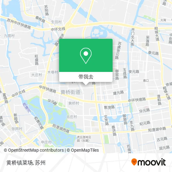 黄桥镇菜场地图