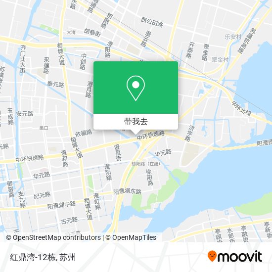 红鼎湾-12栋地图