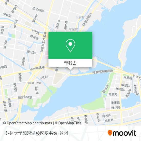 苏州大学阳澄湖校区图书馆地图