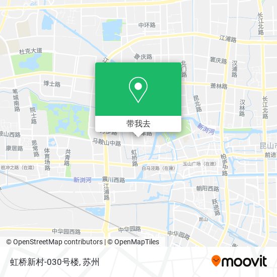 虹桥新村-030号楼地图