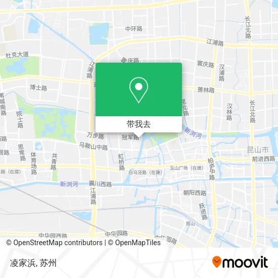 凌家浜地图