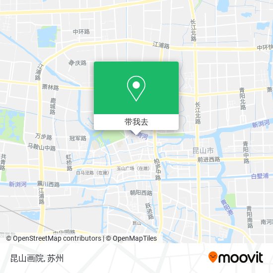 昆山画院地图