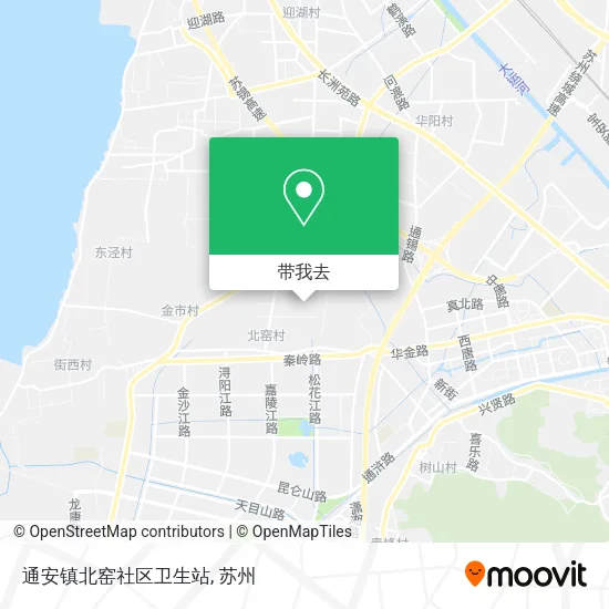 通安镇北窑社区卫生站地图
