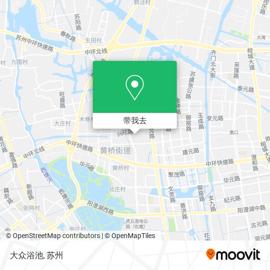 大众浴池地图