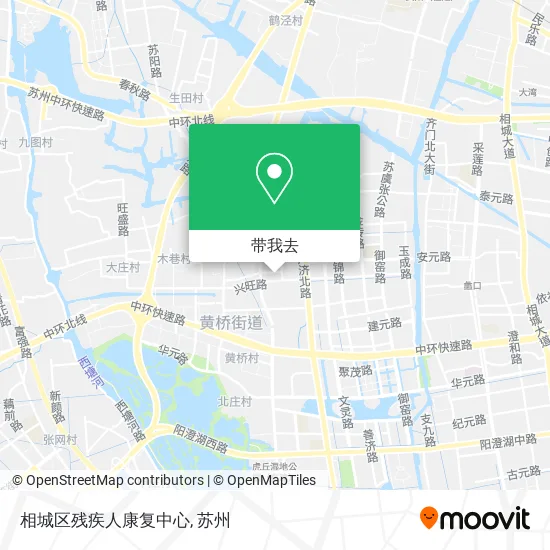 相城区残疾人康复中心地图