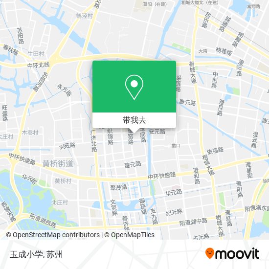 玉成小学地图