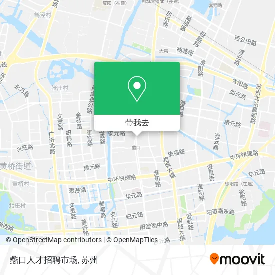蠡口人才招聘市场地图