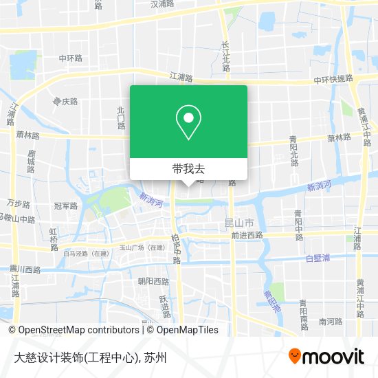 大慈设计装饰(工程中心)地图