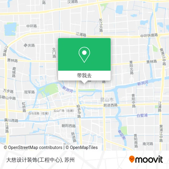 大慈设计装饰(工程中心)地图