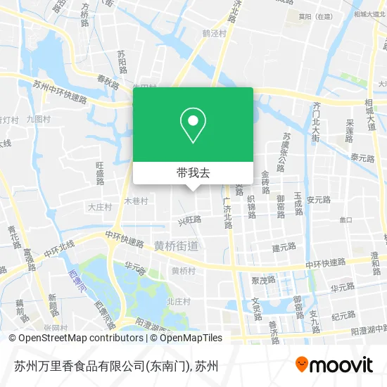苏州万里香食品有限公司(东南门)地图