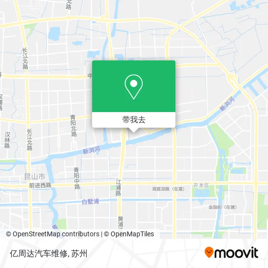 亿周达汽车维修地图