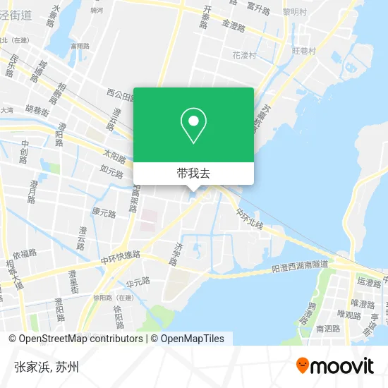张家浜地图