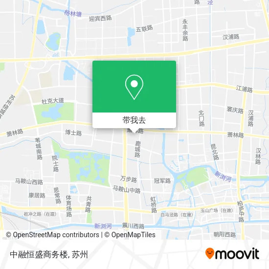 中融恒盛商务楼地图