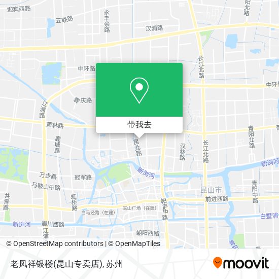 老凤祥银楼(昆山专卖店)地图