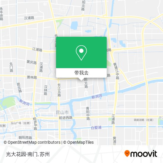 光大花园-南门地图