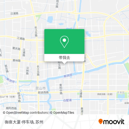御座大厦-停车场地图