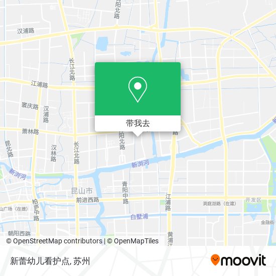 新蕾幼儿看护点地图