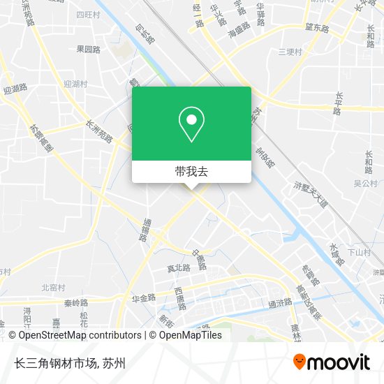 长三角钢材市场地图
