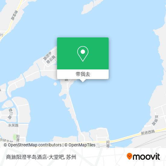 商旅阳澄半岛酒店-大堂吧地图
