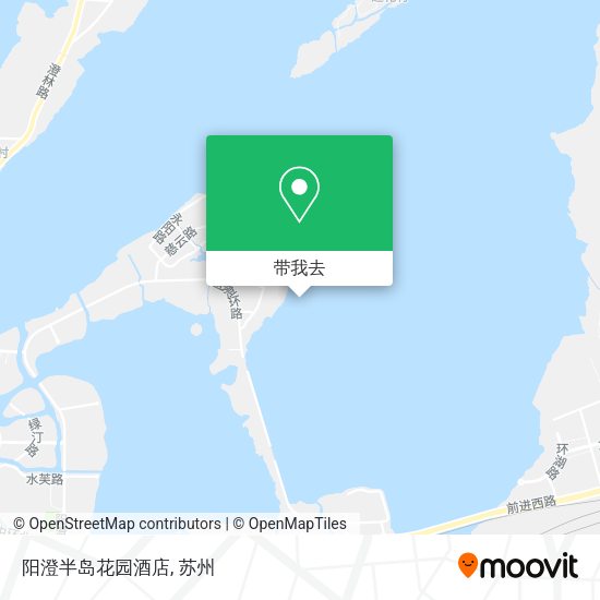 阳澄半岛花园酒店地图